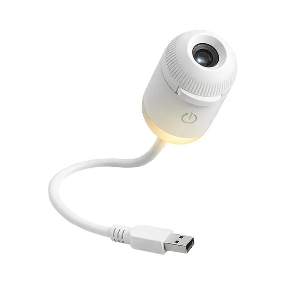 Galaxy Projector 2-in-1 Starry Sky Night Light - USB LED for Bedroom & Gaming Room